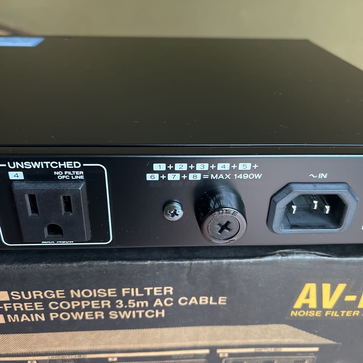 中古 TEAC AV-P555 パワーディストリビューター ティアック 商品細節