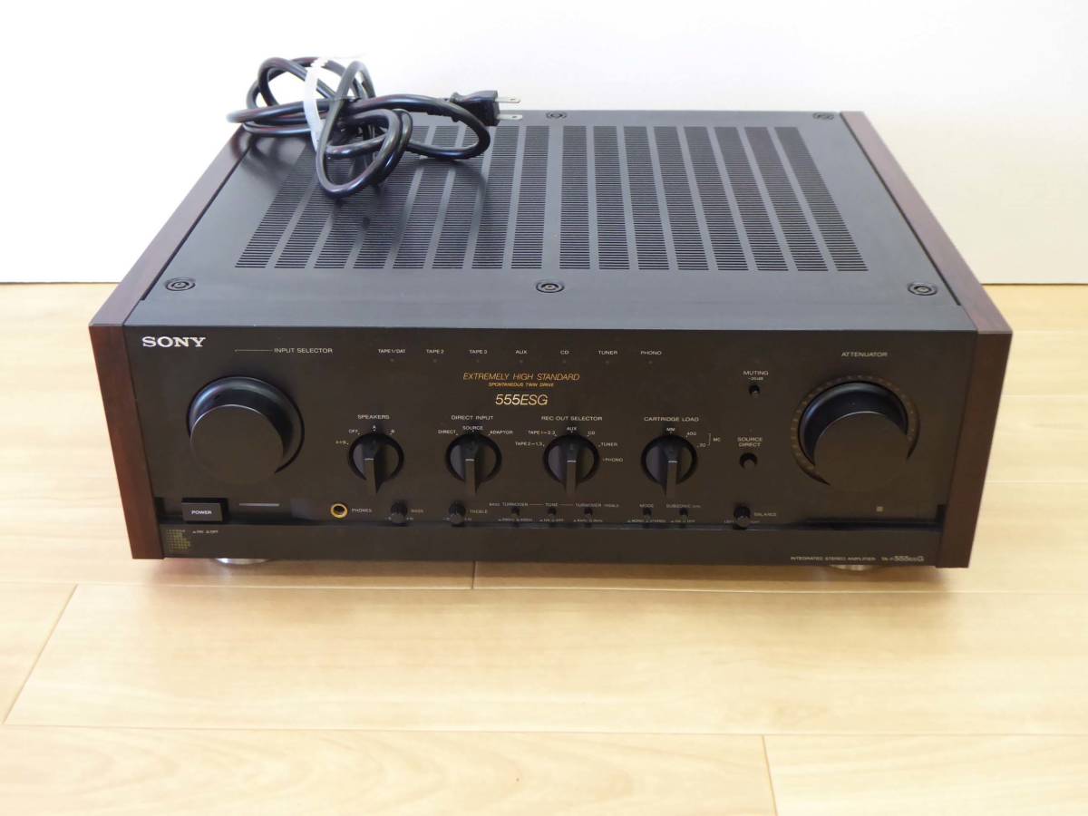 Yahoo!オークション - SONY TA-F555ESG ソニー プリメインアンプ