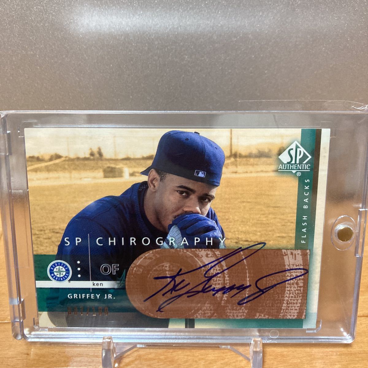 Upper Deck KEN GRIFFEY JR AUTO 直筆サイン 大谷翔平 マリナーズ