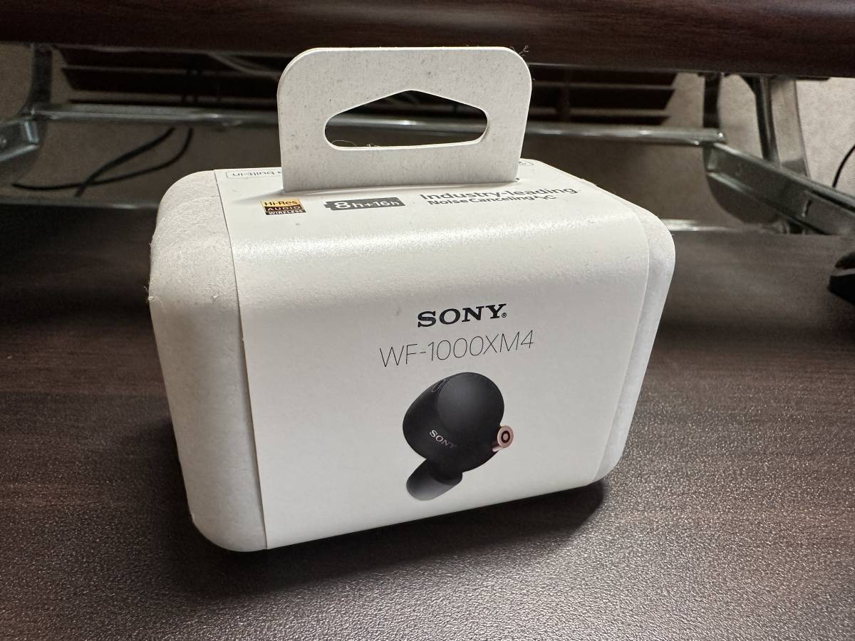 訳あり】【訳あり】SONY WF-1000XM4 BLACK 新品・未使用 ヘッドフォン