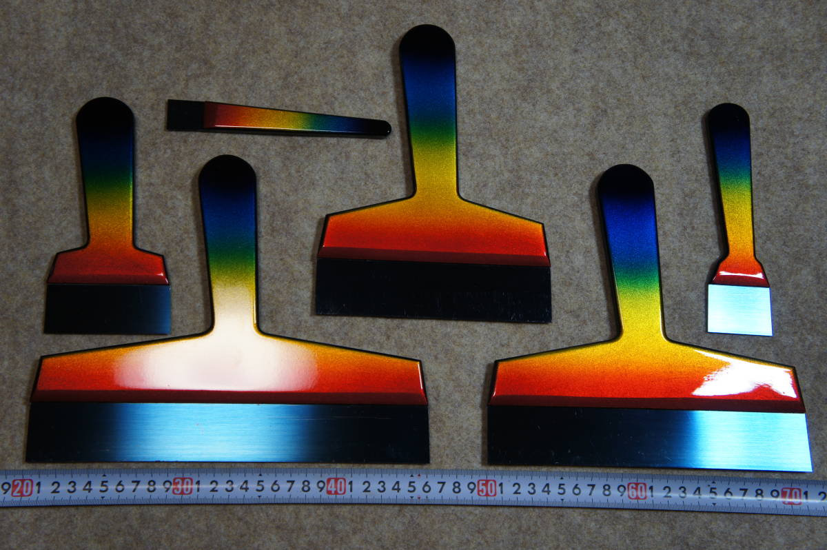 ハンドメイド 手作り パテベラ 6枚セット 鋼 0.35㎜ ウレタン ハンドメイド 手作り パテベラ 6枚セット 鋼 0.35㎜ ウレタン