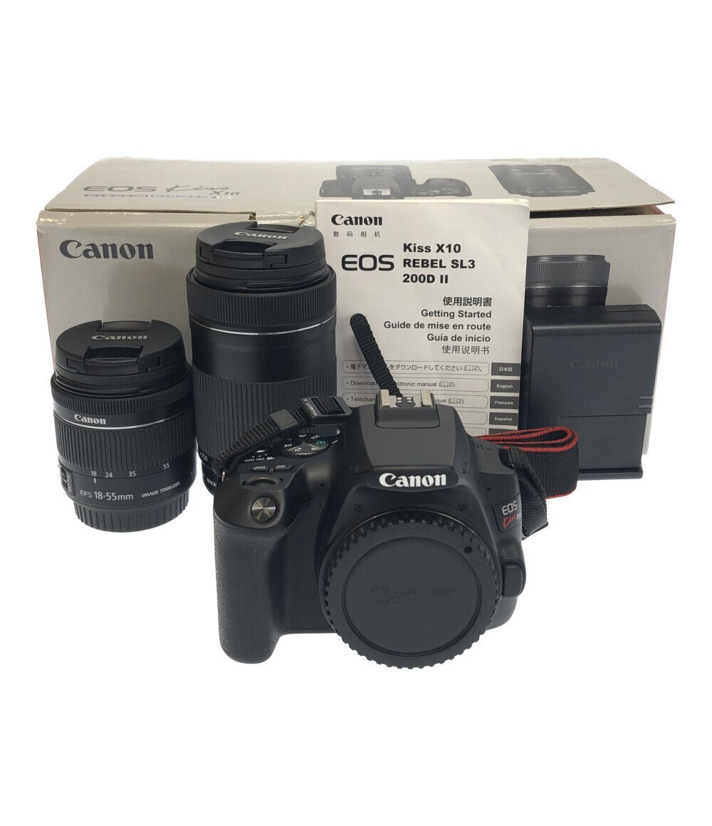 Canon EOS kiss x10 ダブルズームキッド - 通販 - guianegro.com.br