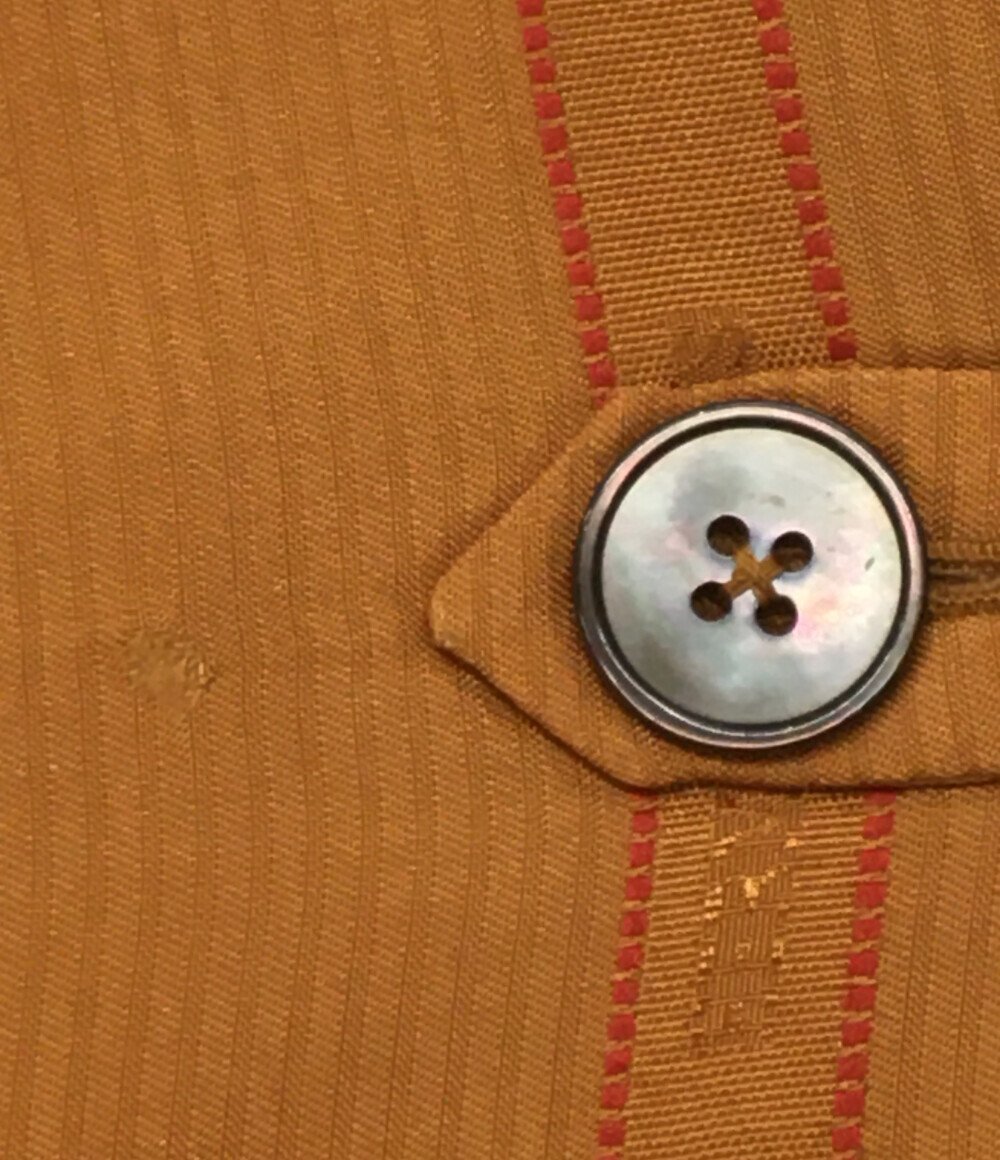 エルメス ベスト シルク100% 乗馬柄 レディース 40 M HERMES