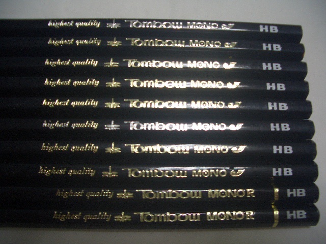 *[HB] records out of production .. goods Tombow MONO highest quality (MADE IN JAPAN) 10ps.@[HB] pencil *Premium