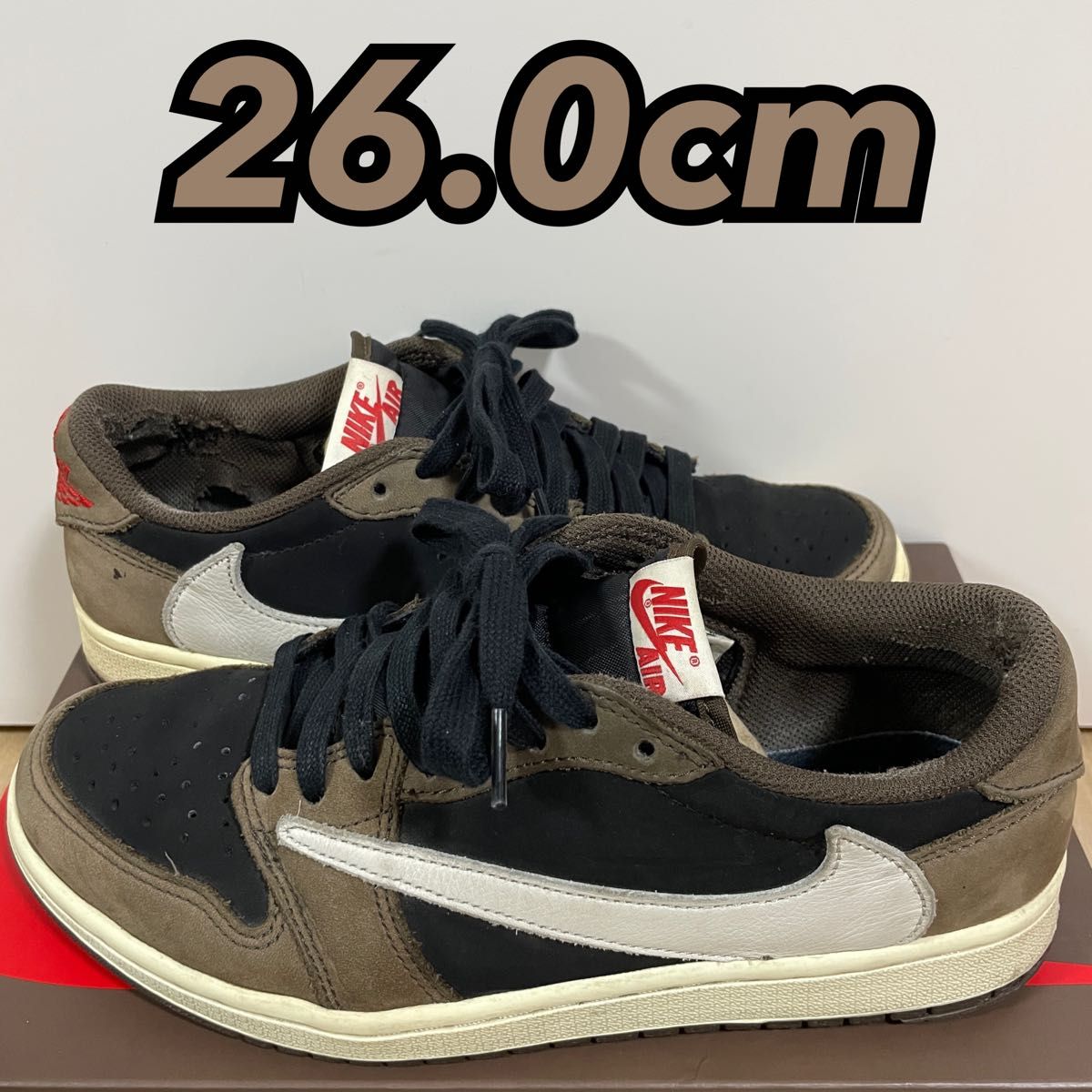 TRAVIS SCOTT NIKE AIR JORDAN 1 LOW OG CQ4277-001トラヴィス ジョーダン1 ロー