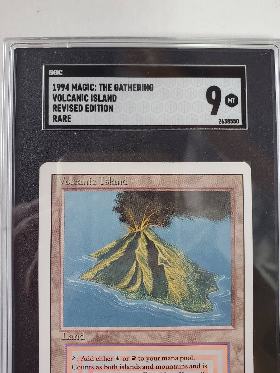 ●MTG● RV Volcanic Island(英語 SGC 9 MINT)_画像2