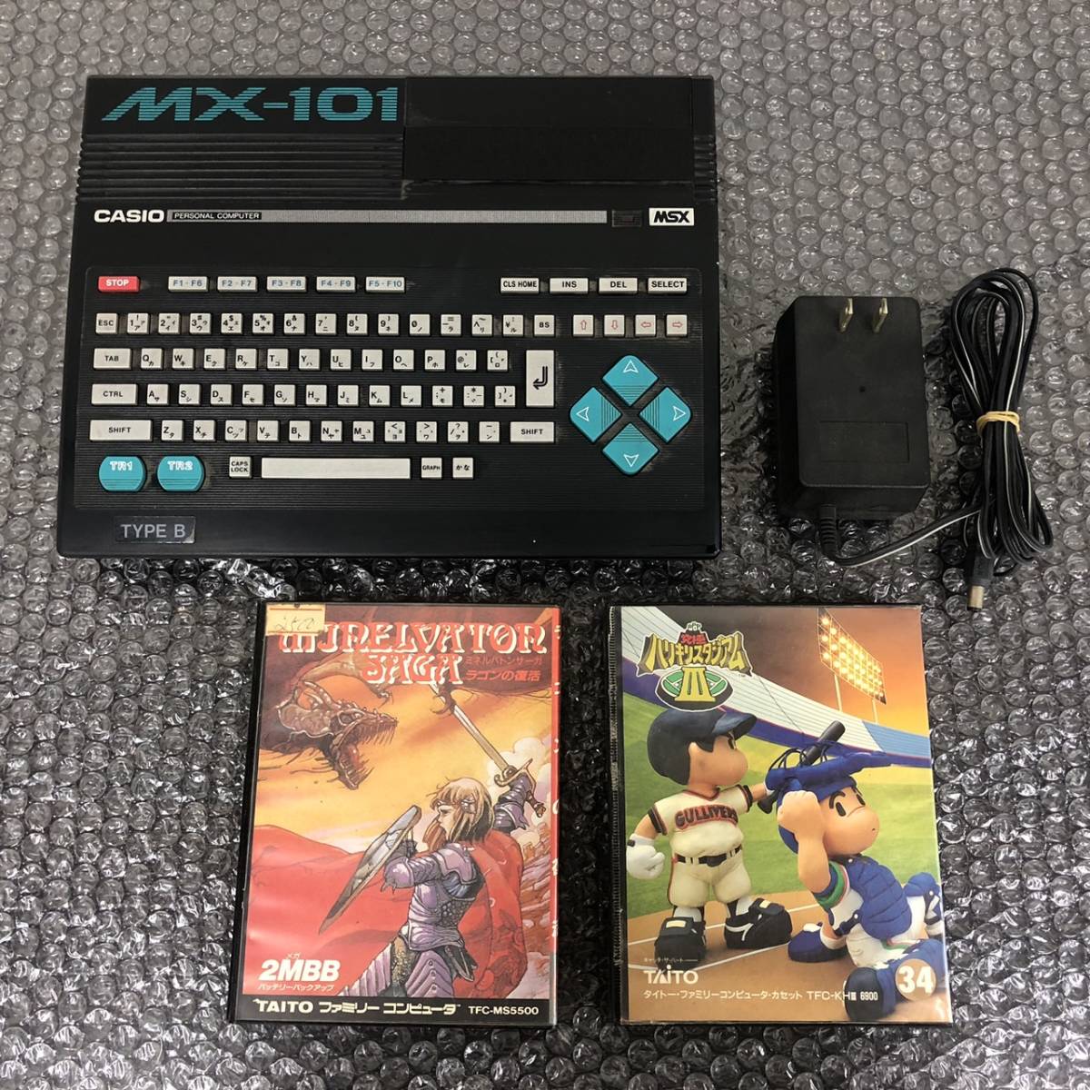 L271539(054)-326/KK3000【名古屋】CASIO カシオ MSX MX-101 ゲーム機