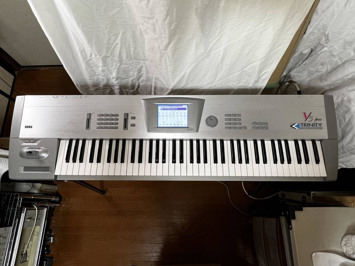 代引き不可Korg trinity V3 シンセサイザー 器材 | hh2.hu