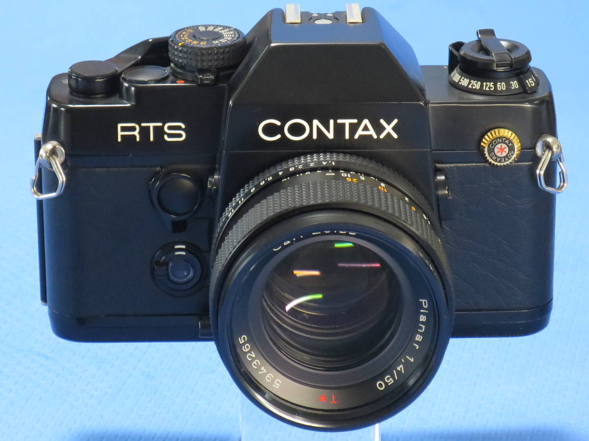 ★ 極上美品 ★ コンタックス ♪ CONTAX RTS Ⅱ　最高級ＡＥ一眼レフ ＋ ５０ｍｍ　　Ｆ １．４ セット_とても綺麗です。