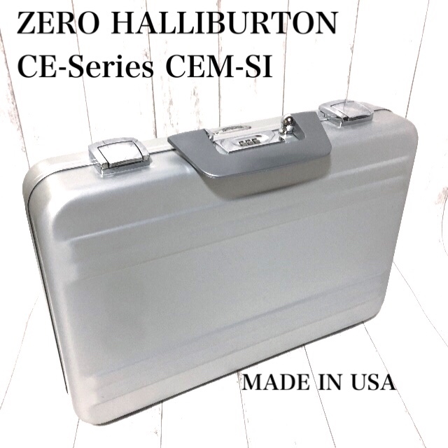 ゼロハリバートン アタッシュケース/ZERO HALLIBURTON CE-Series CEM-SI USA製