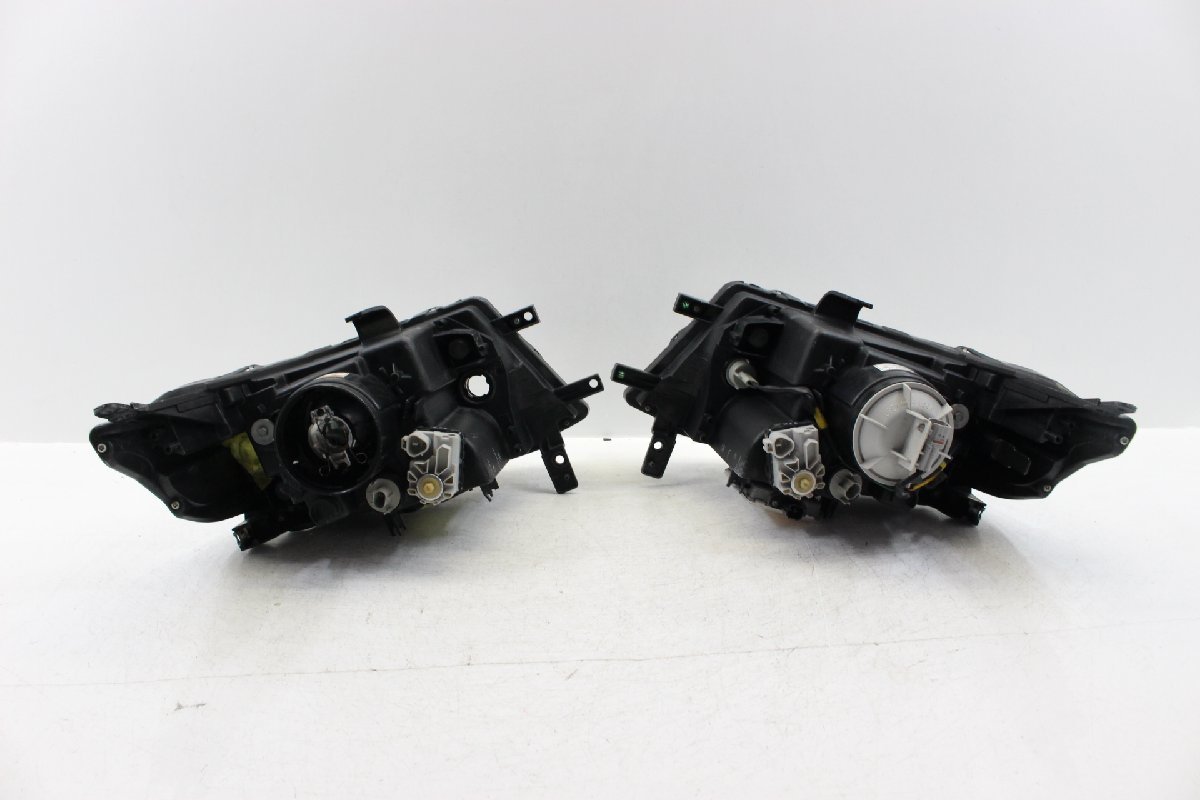 レンズ再生品 ワゴンR スティングレー MH23S ヘッドライト 左右 キセノン HID レベ付 コイト 100-59191 刻印ハ 285179-285180の画像10