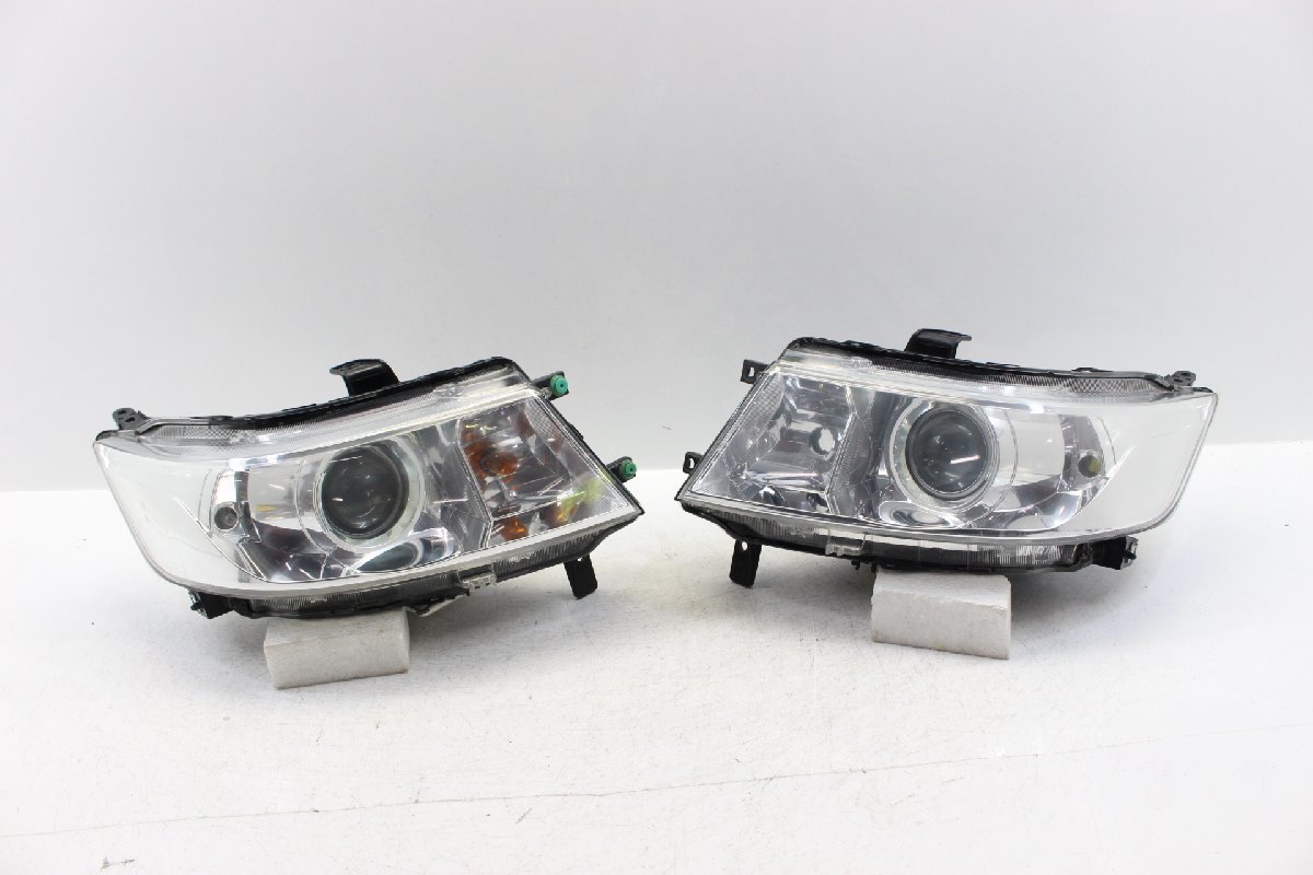 レンズ再生品 ワゴンR スティングレー MH23S ヘッドライト 左右 キセノン HID レベ付 コイト 100-59191 刻印ハ 285179-285180の画像1