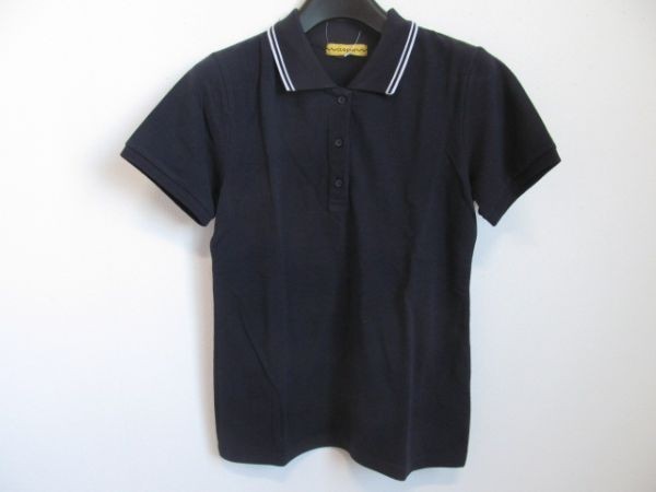 (44169)k Rossi -.... polo-shirt with short sleeves shirt deer. . navy M tag attaching 