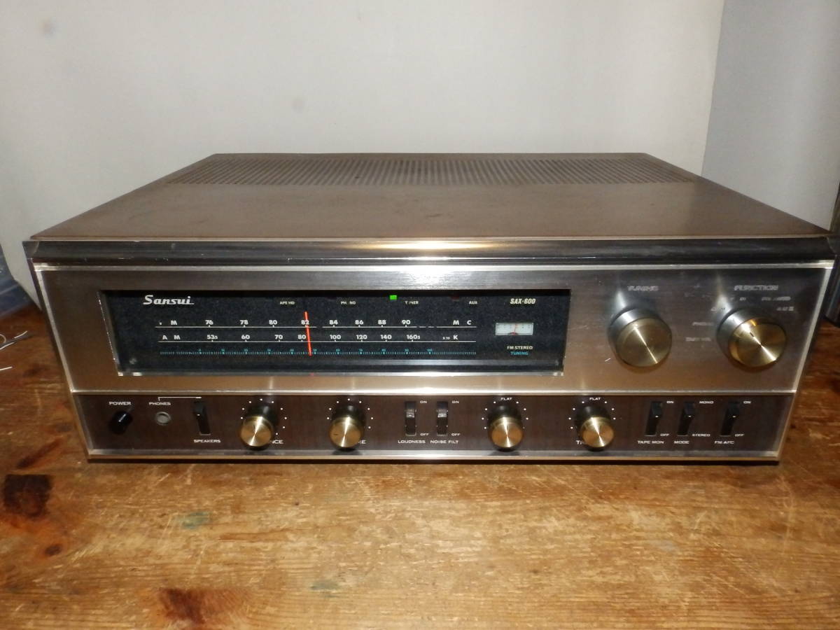 Yahoo!オークション - サンスイ SANSUI SAX-600 真空管ステレオ Yahoo!オークション - サンスイ SANSUI SAX-600 真空管ステレオ