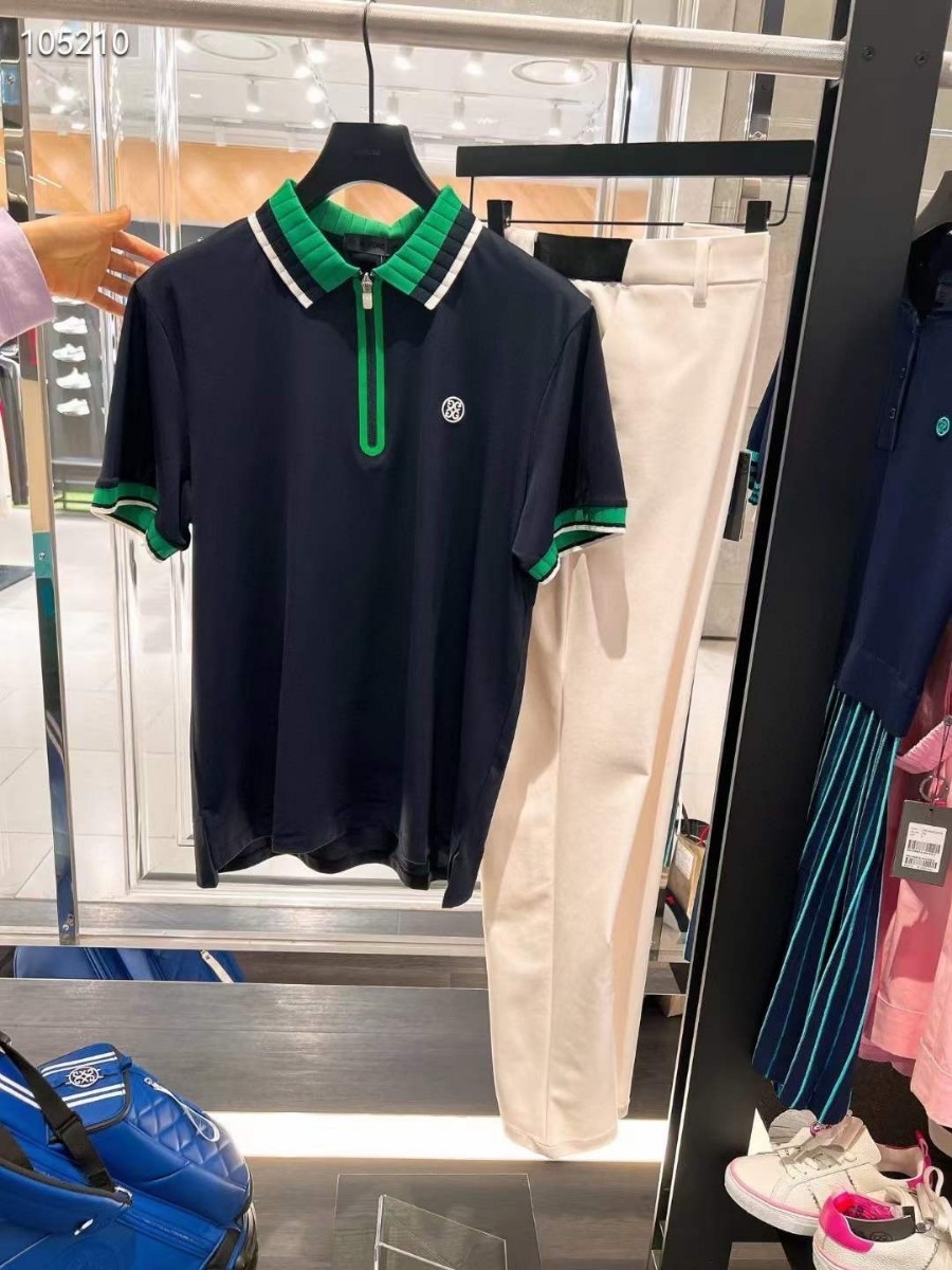 G/FORE ジーフォアゴルフ メンズ半袖ポロシャツ 夏用速乾生地(シャツ