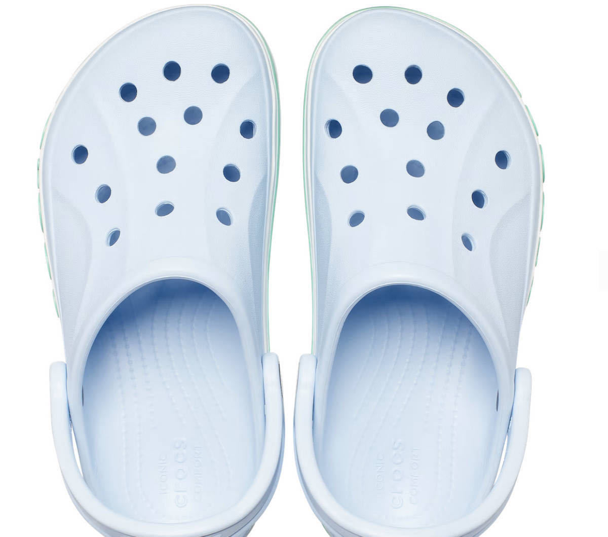 送料無料【25cm】バヤバンド クロッグ クロックス BAYABAND CLOG CROCS カラー: Mineral Blue / Pistachio ミネラルブルー ピスタチオ_画像3