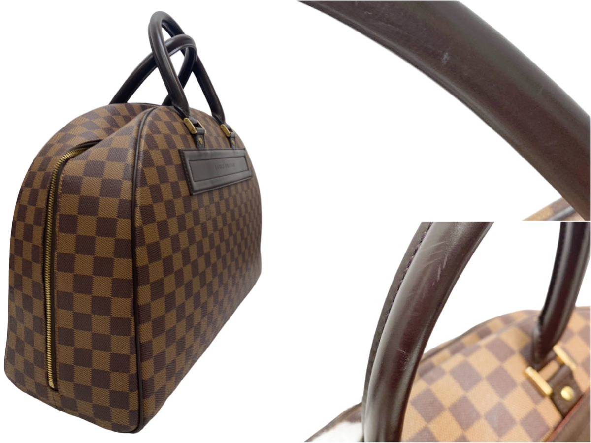 LOUIS VUITTON　人気！ルイヴィトン ダミエ ノリータ ハンドバッグ N41454 ボストンバッグ 大きめバッグ_画像4