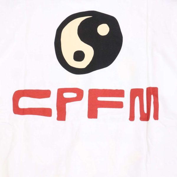 【新品 AD2021】 CDG コムデギャルソン × CPFM カクタスプラントフリーマーケット 限定 半袖 Tシャツ Sz.XL　メンズ 白　D3T00884_5#A_画像5