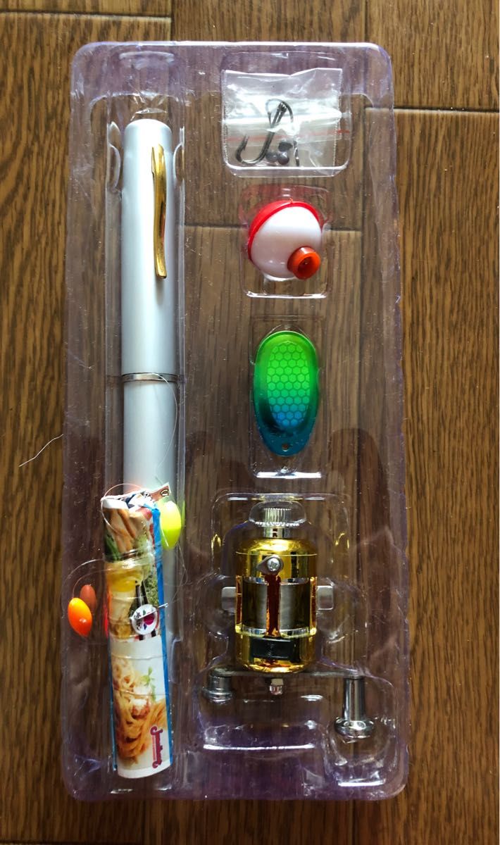 ペン型　釣具セット　携帯　海外製　未使用品