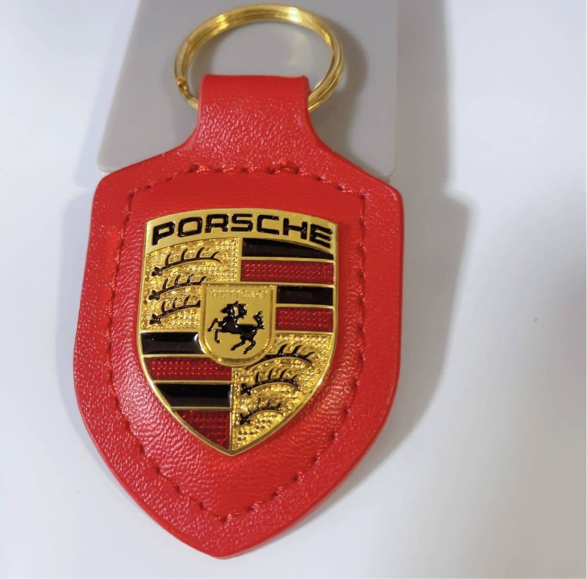 キーホルダー PORSCHE ポルシェ クレスト キーホルダー 箱付いていない