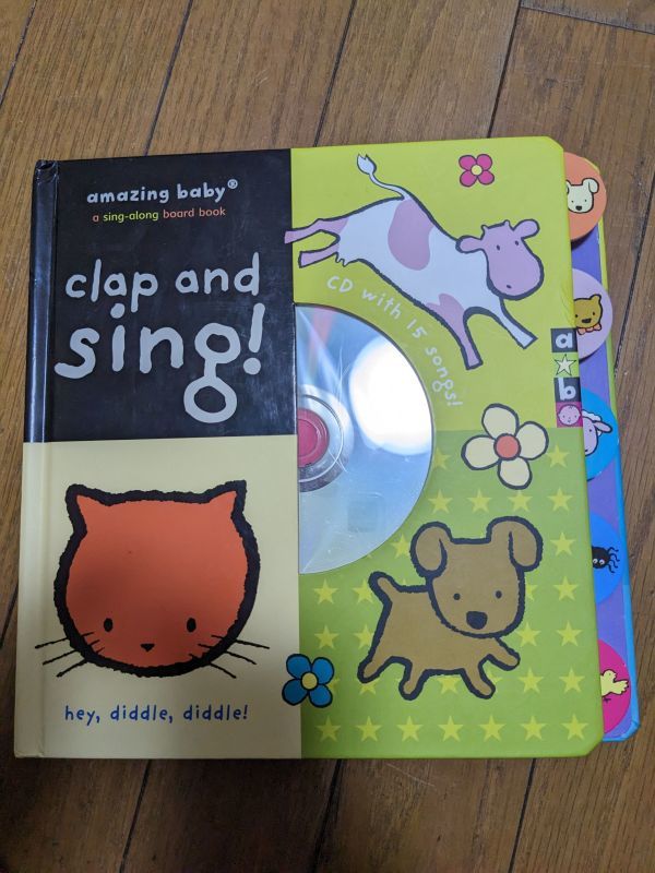  English picture book Clap and Sing
