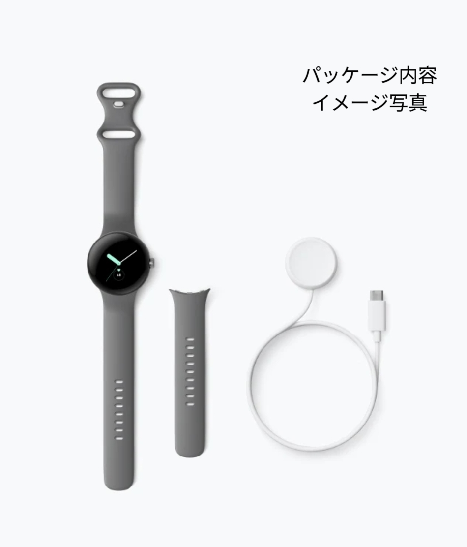☆新品未開封☆Google Pixel Watch/Polished Silver ステンレス ケース