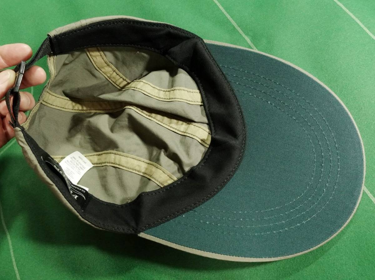 ^FILSON cotton 100% super length .. Duck Bill cap feather Cross khaki free size beautiful goods!!!^