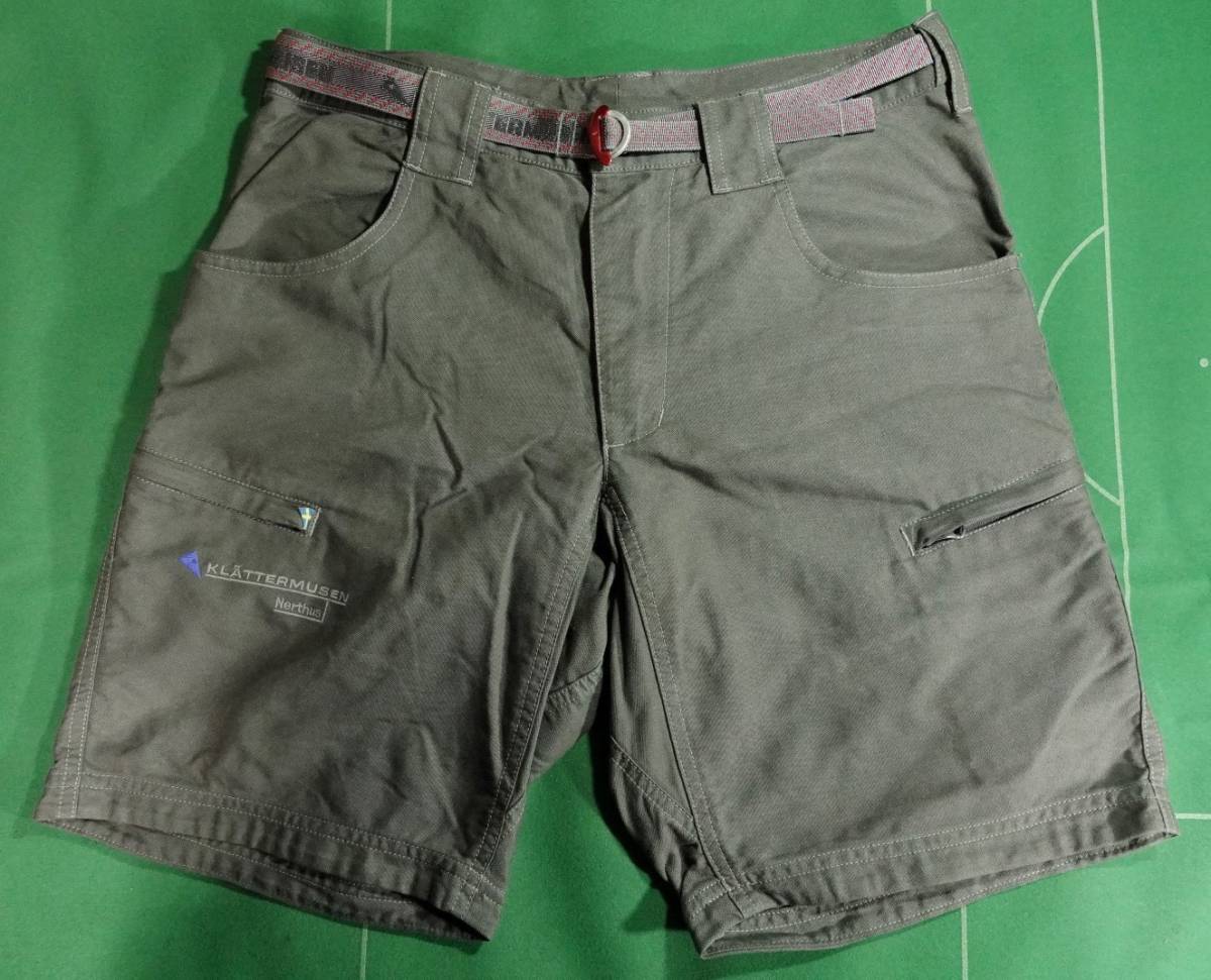 ▲クレッタルムーセン 軽量 吸汗速乾 ポリプロピレン100% NERTHUS SHORTS ネルトゥス ショーツ グレー S（JP-M） 美品!!!▲