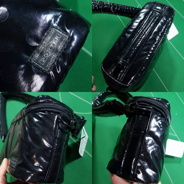 * Porter girl bonbon mirrorless 1 lens oriented camera bag S vanity case black unused!!!*