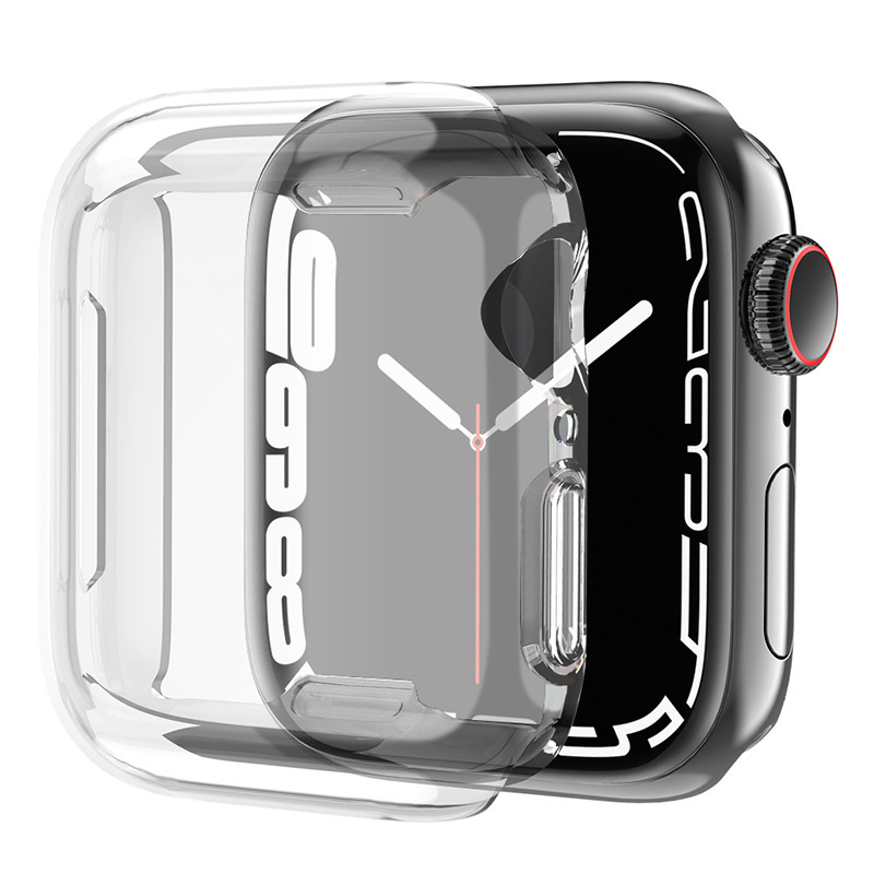 Apple Watch series 7 8 41mm用 クリアケース カバー アップルウォッチ tpu 全面保護 衝撃吸収 薄型 透明 無地 ソフトケース - JChere雅虎拍卖代购