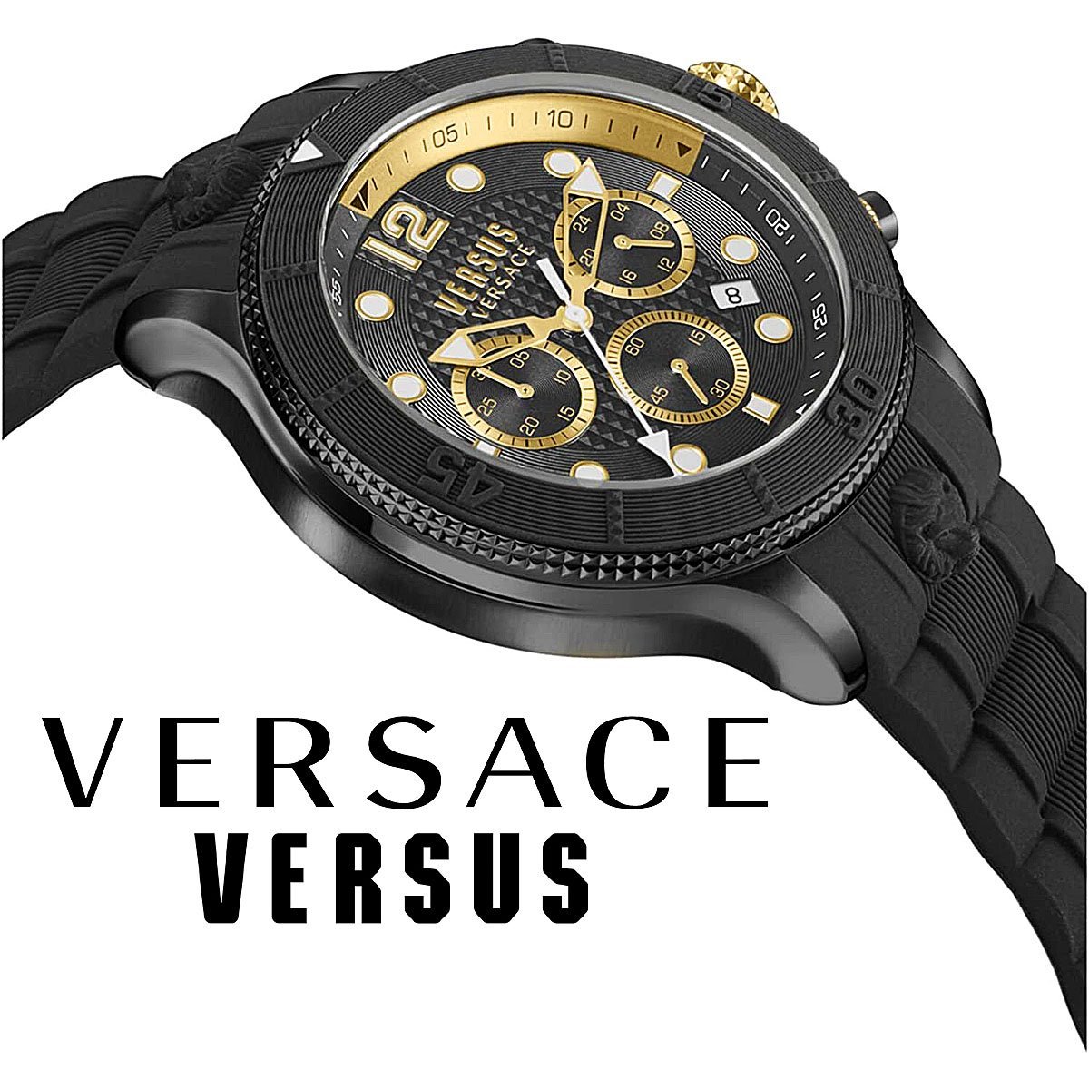 高品質】【高品質】☆レッド色☆Versus Versace ベルサーチ 腕時計