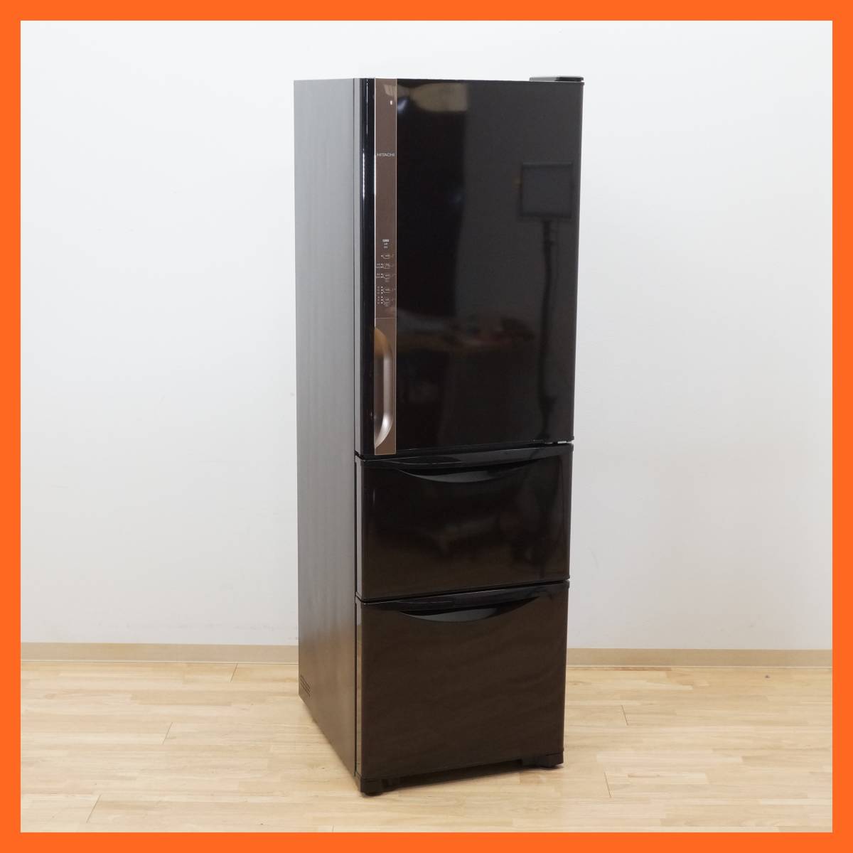 日立 展示品 3ドア 冷凍冷蔵庫 315L R-K32JV 19年うるおい野菜室