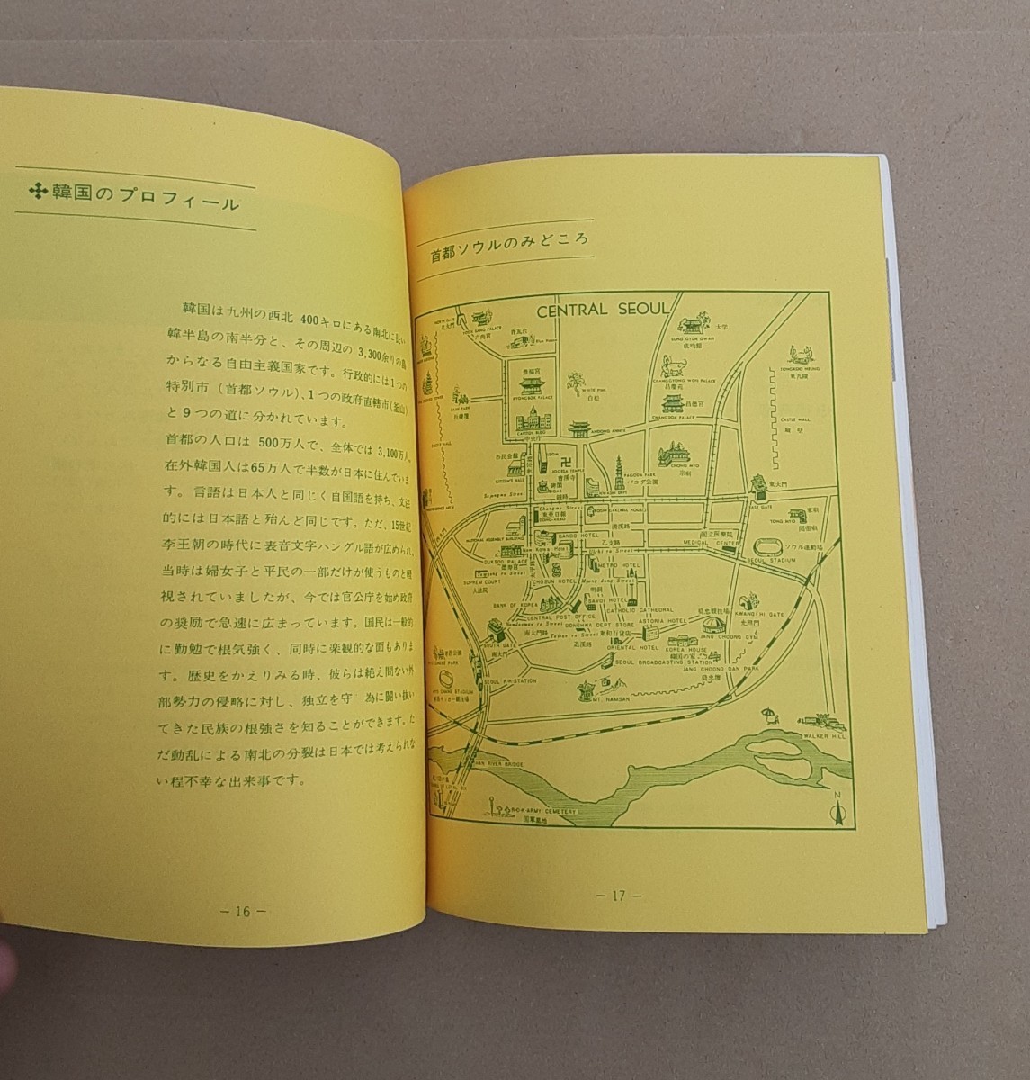 1972年 旅行の栞 東南アジア 韓国旅行 ニューオリエント ・ エキスプレス SOUTH EAST ASIA 昭和レトロ 資料 雑貨 コレクション_画像5