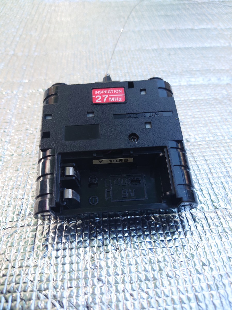 動作品 電池蓋欠品 タイヨー TAIYO ラジコン レーシングカー ミニホッパー ラジオコントロールレトロの画像3