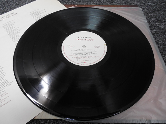 ROXY MUSIC / FLESH BLOOD (国内盤) 　 　 LP盤・MPF 1316_画像6