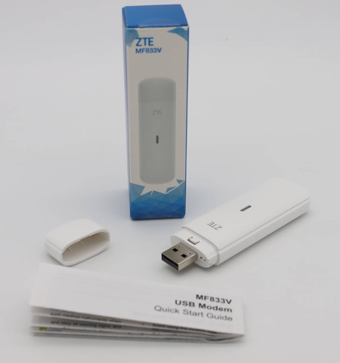ZTE MF833V SIMフリー 4G LTE USBモデム ②_画像1