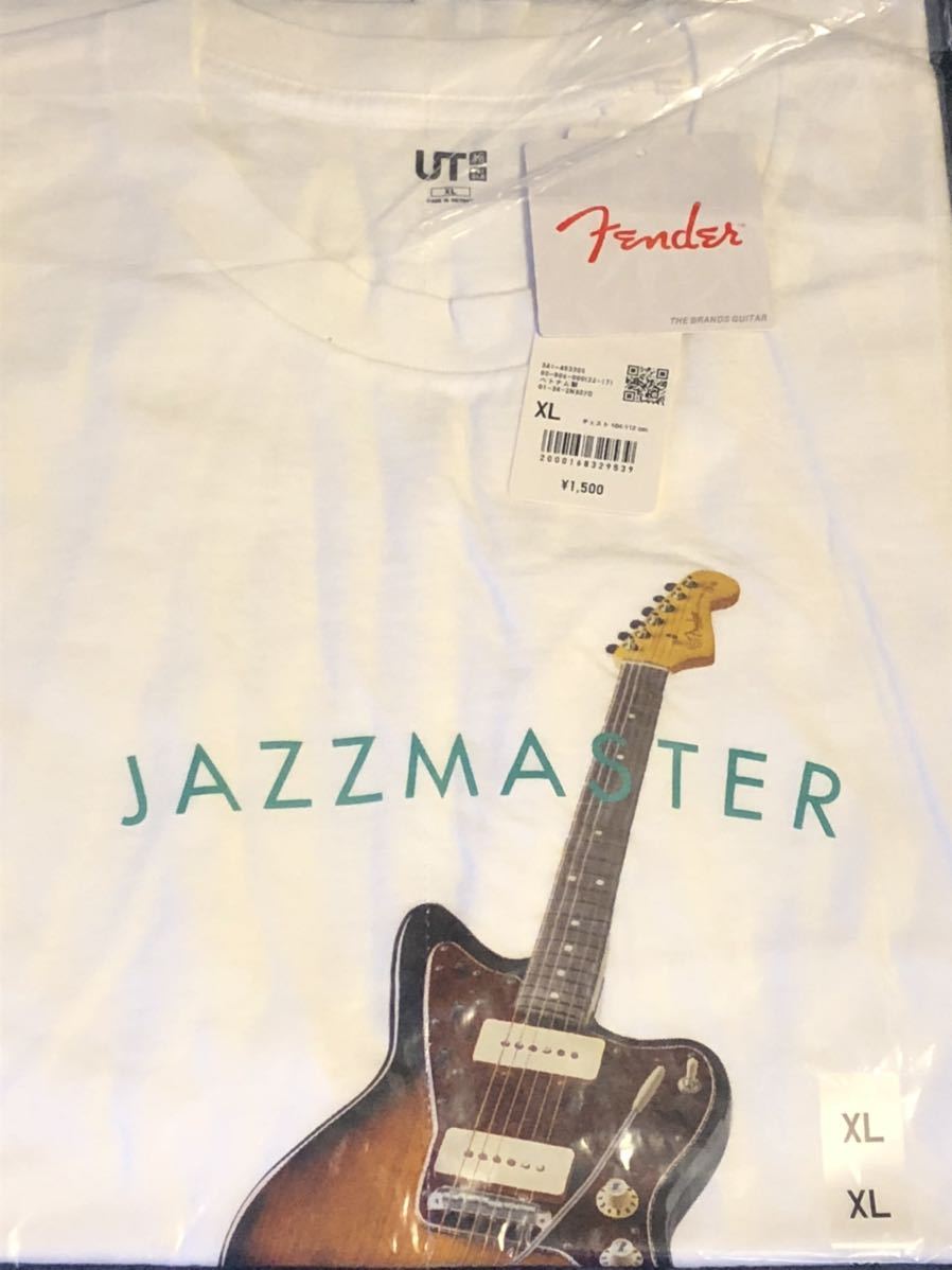 新品即決！★ＸLサイズ★Fender フェンダー★JAZZ MASTER ★Tシャツ★ジャズマスター★ユニクロ★_画像2