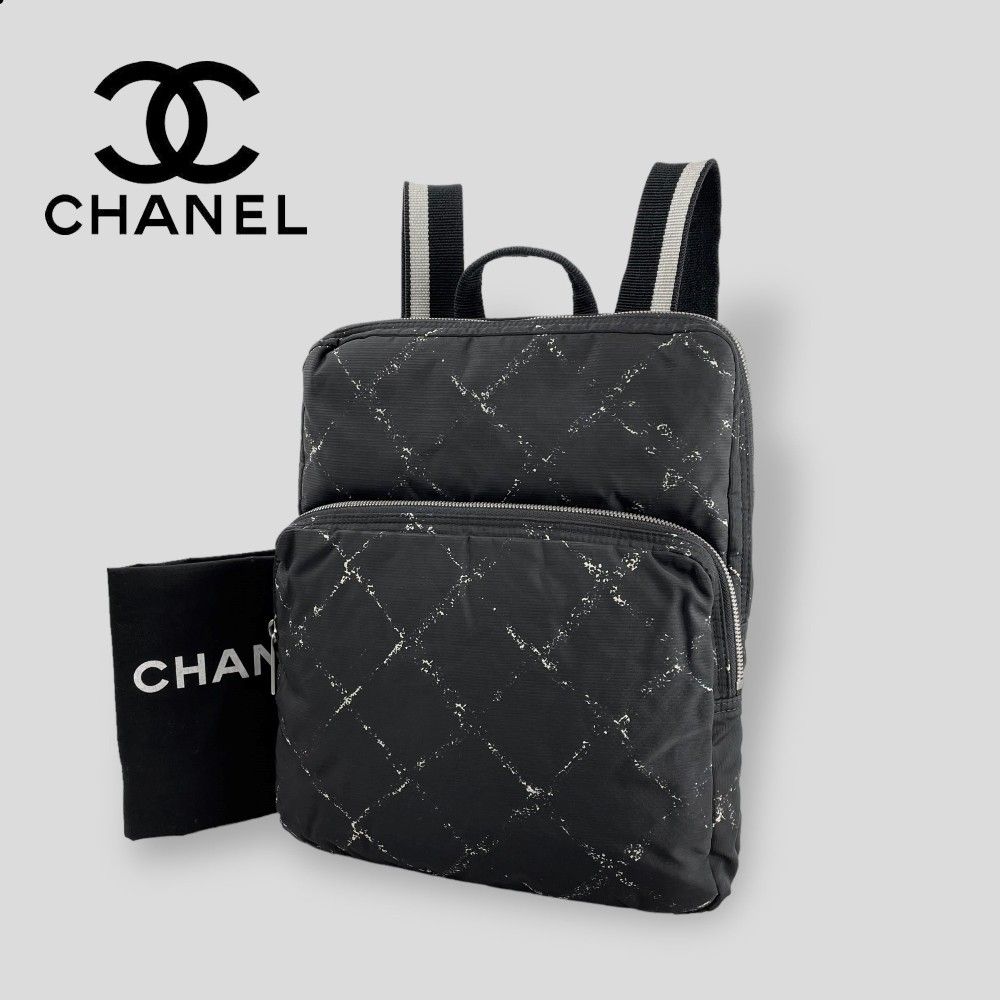 CHANEL シャネル 旧トラベルライン バックパック リュックサック