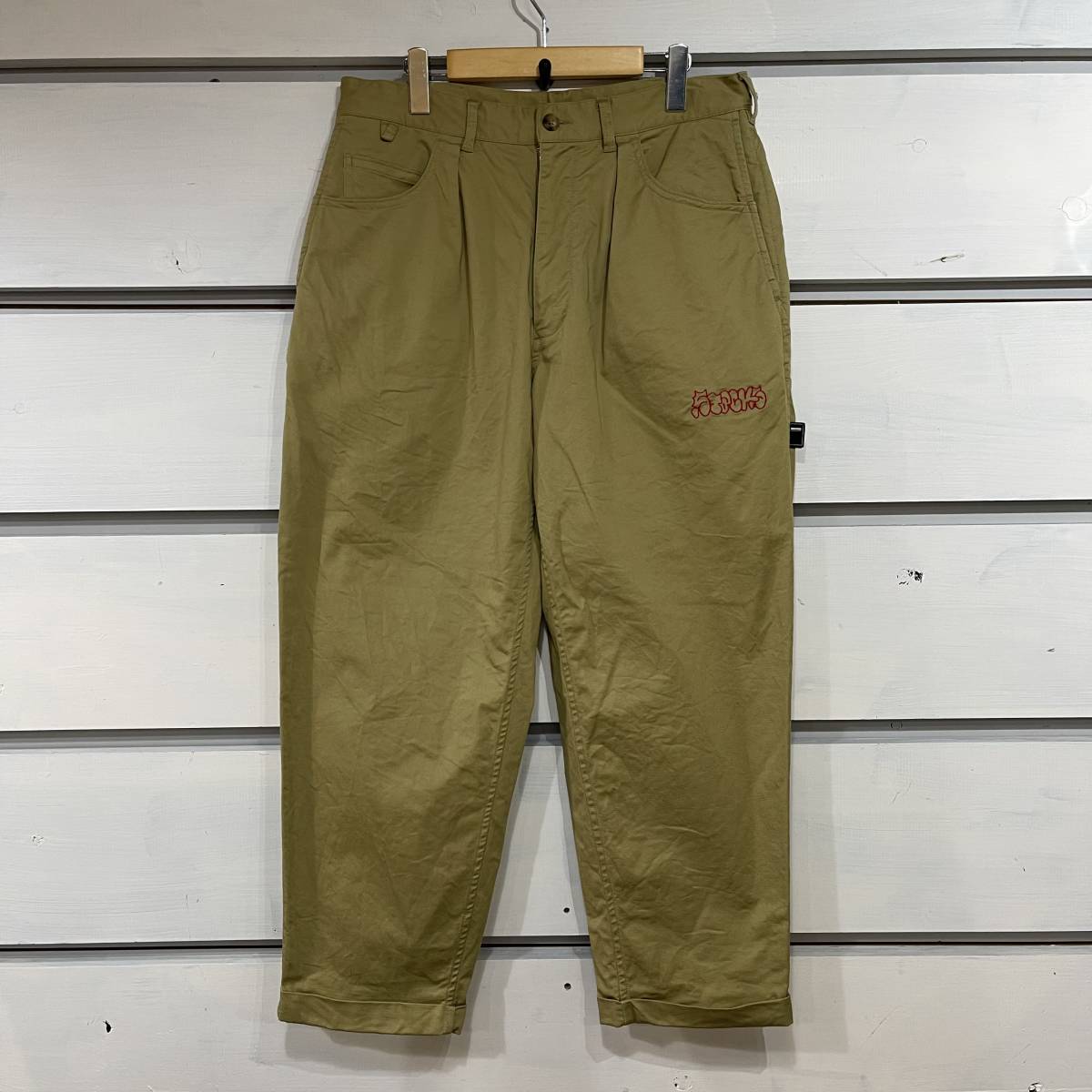 爆買いセール爆買いセールBROCHURE 1P CHINO STACKS チノパン
