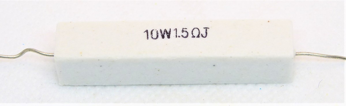  cement resistance 10w 1.5Ω 1 piece 