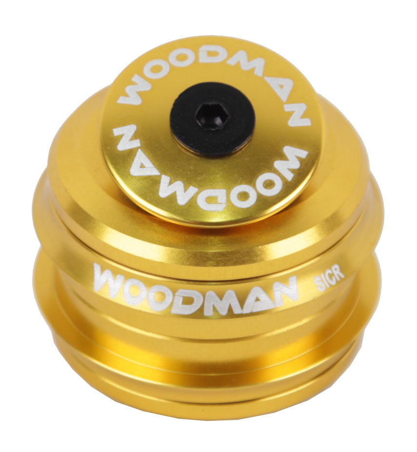 新品◆WOODMAN SICR COMP 44mmヘッドセット◆ゴールド_画像1