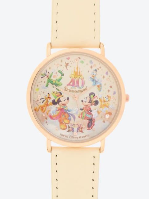 新品未開封 東京ディズニーランド40周年 腕時計 ディズニーリゾート