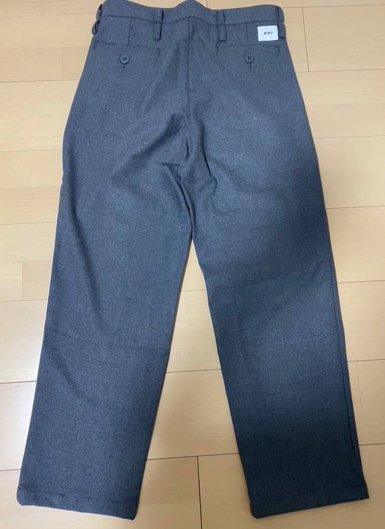 WTAPS ダブルタップス TUCK TROUSERS RAPO TWILL 2タックトラウザーズ