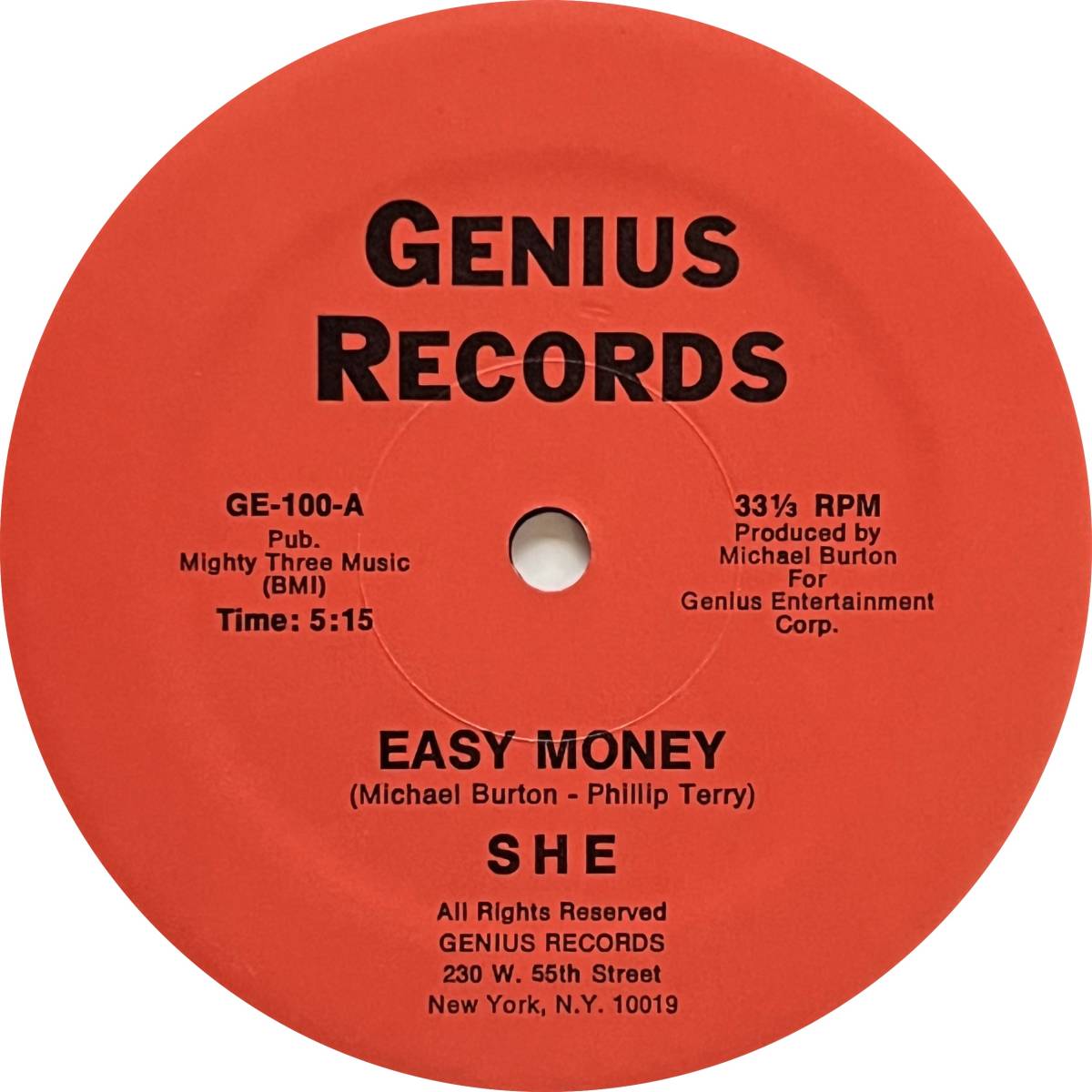 She - Easy Money / Handsome Stranger_画像1