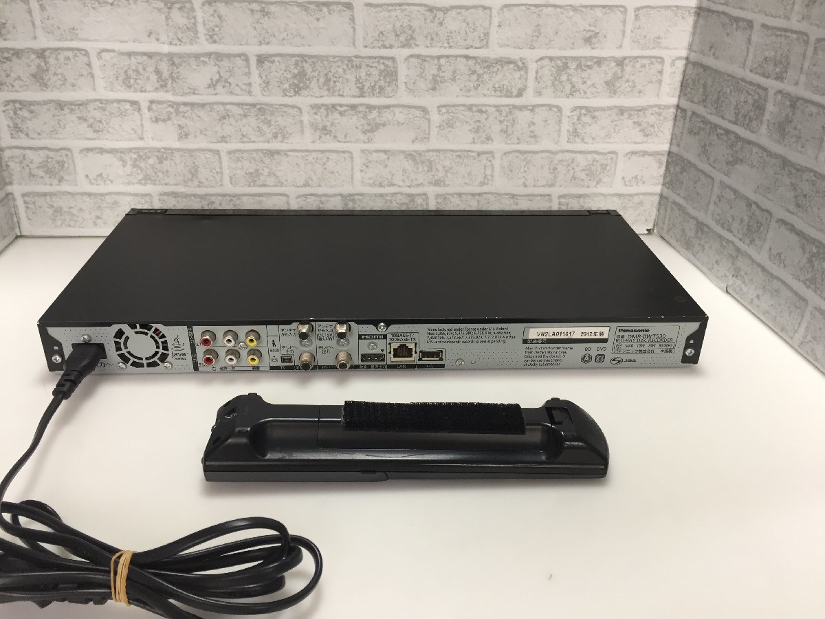 パナソニック　BDレコーダー　DMR-BWT530　中古品9506_画像8