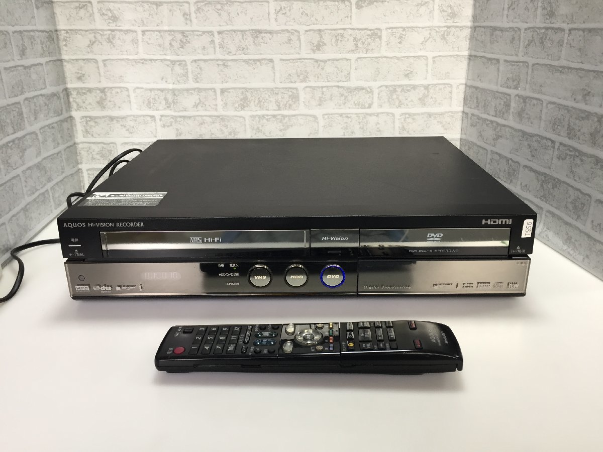 全ての SHARP HDD・DVD・ビデオ一体型レコーダー DV-ACV52 中古品9551