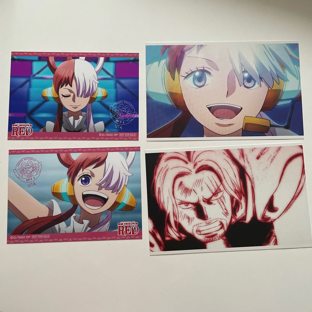 ONEPIECE ウタ バースデーブロマイド 映画入場特典 ポストカード