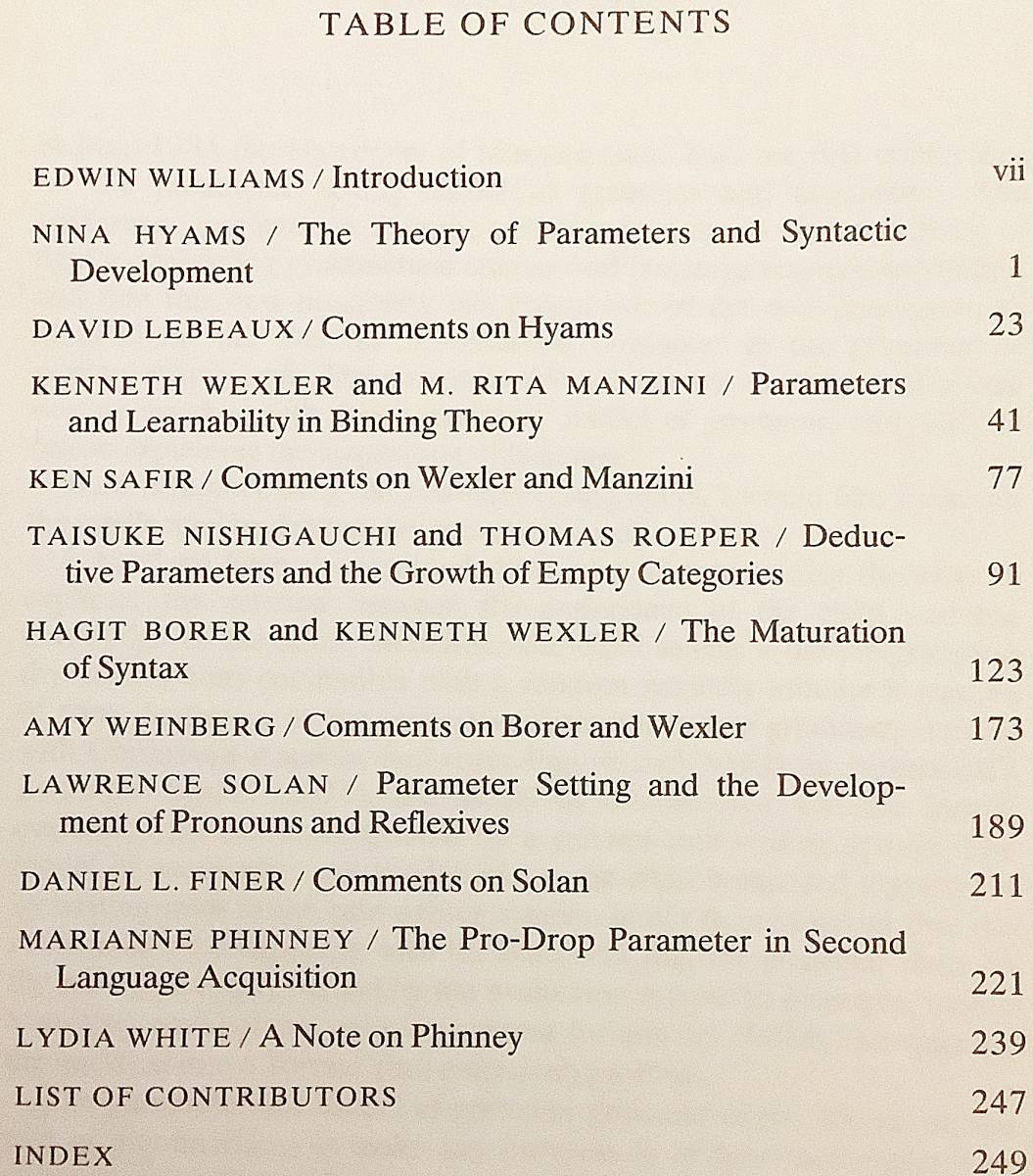 言語学洋書3冊 パラメータ設定 Parameter Setting. 制約の定義 Defining the constraints. 制約の適用 Applying the constraints●言語習得_画像3