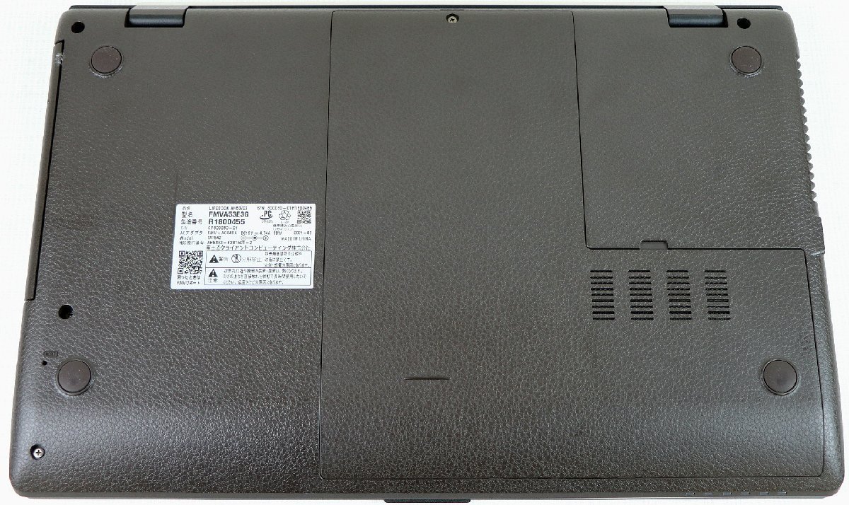M◇品◇FMV LIFEBOOK AH53/E3 FMVA53E3G 15.6型/11th Gen i7 1165G7