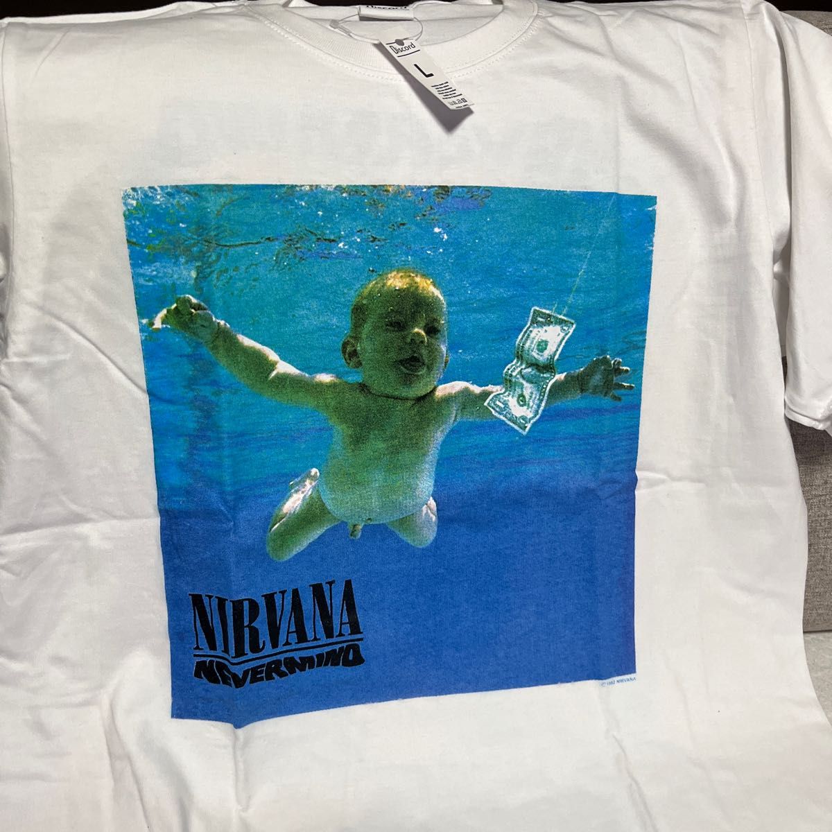 nirvana NIRVERMIND Tシャツ L ニルヴァーナ セカンドアルバム｜PayPayフリマ